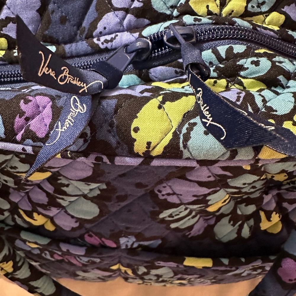 Vera Bradley Overnight Bag in a pretty blue.
